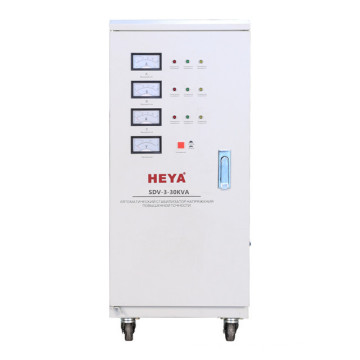 SVC/SDV/TNS 3Phase input 240-450V output 380v/400v 6KVA-100KVA Automatic Voltage Regulator Stabilizer